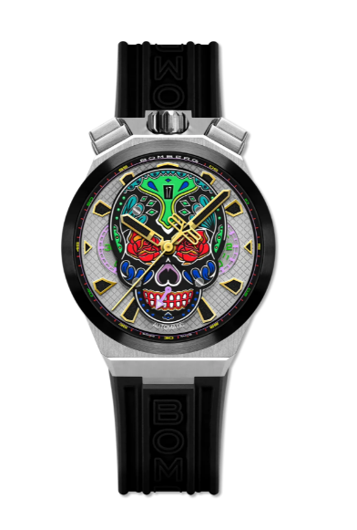 Review Bomberg iconics CHRONO SKULL THROWBACK EDITION - COLORIDO replica watch